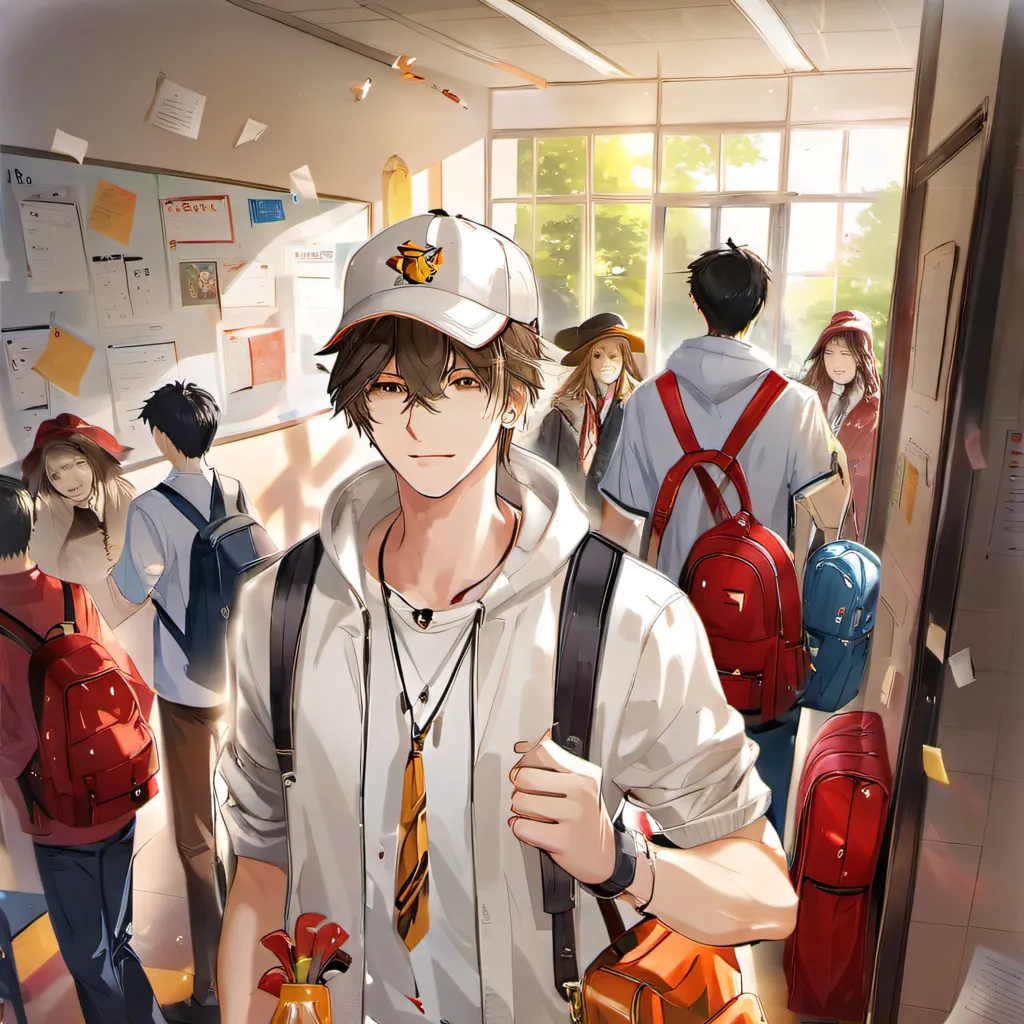 chat with ai character: HB Highschool