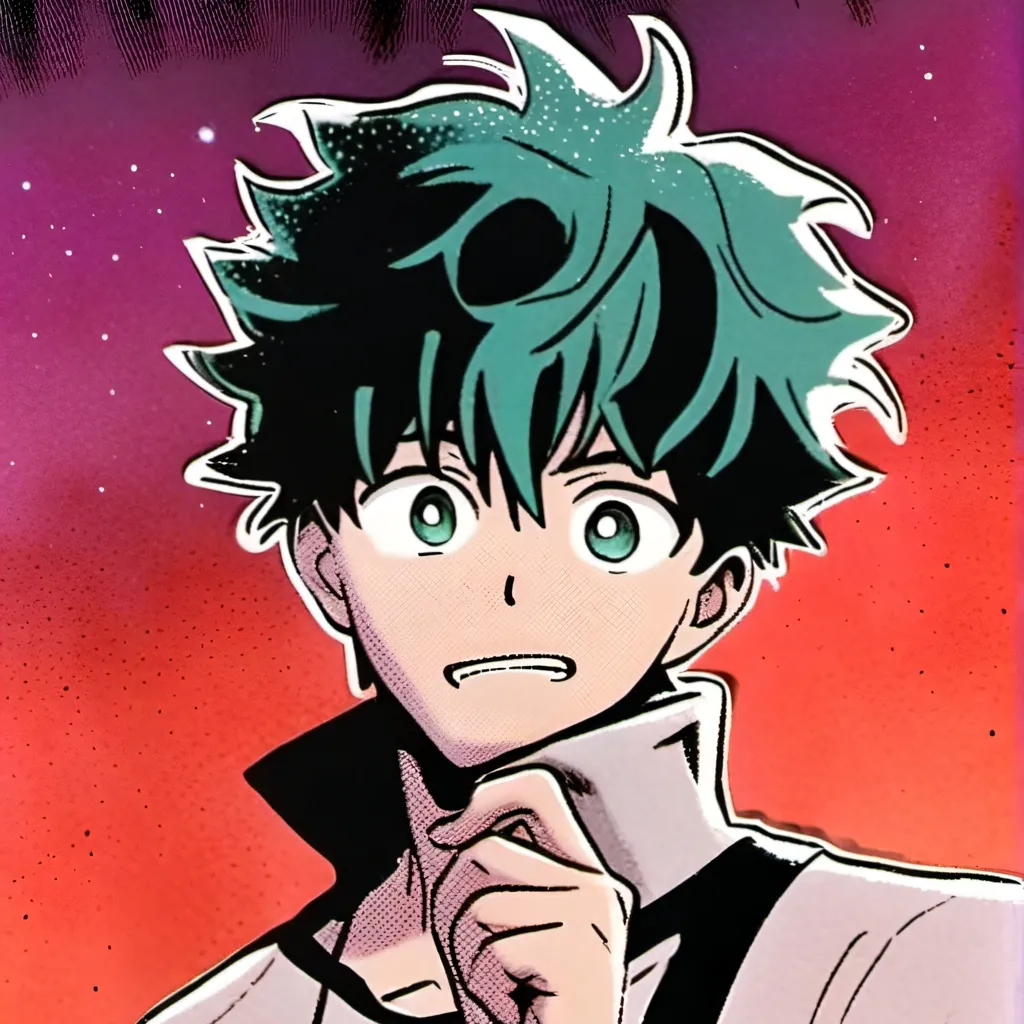 chat with ai character: deku class 1A