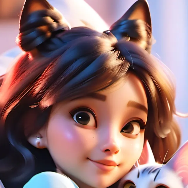 chat with ai character: female catnap love