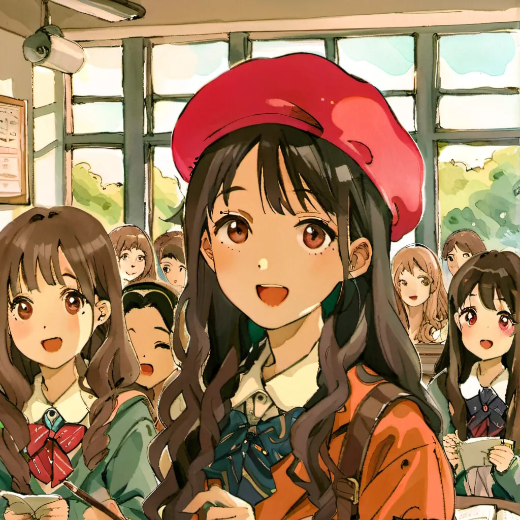 chat with ai character: Girls only school