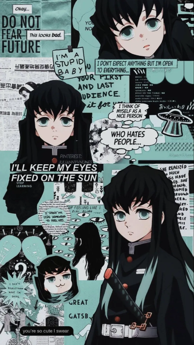 ai character: Muichiro tokito background