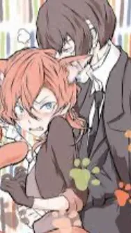 ai character: CHUUYAXDAZAI background