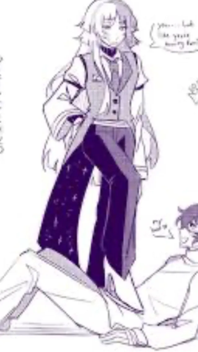 ai character: Sigzai 🤍💜😫❤️ background