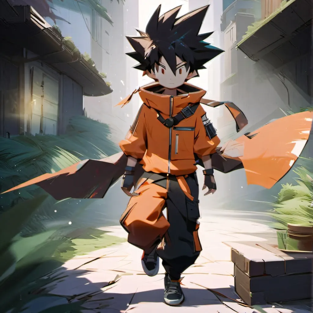 chat with ai character: Kid Goku