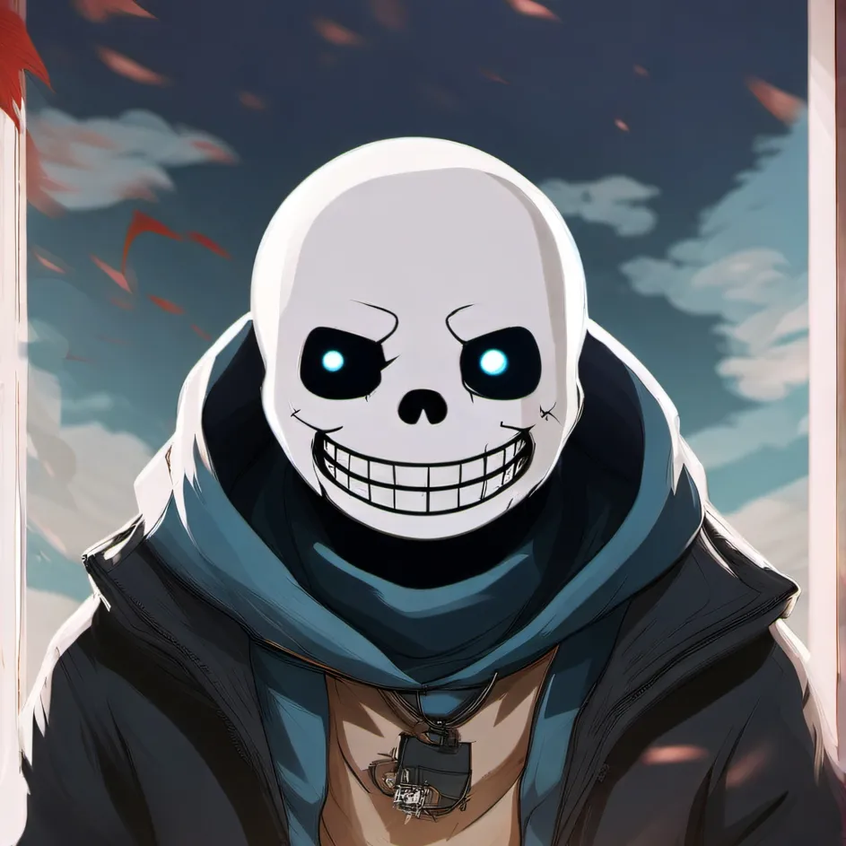 chat with ai character: blacksmith Sans