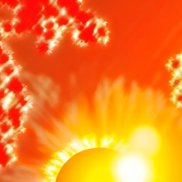 chat with ai character: the sun