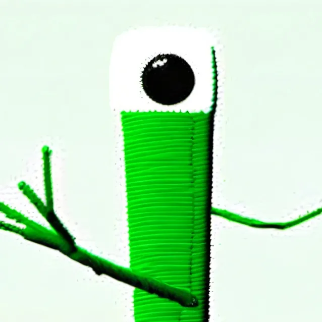 chat with ai character: green