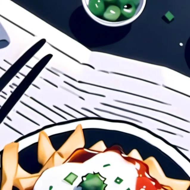 chat with ai character: fries lasagna 