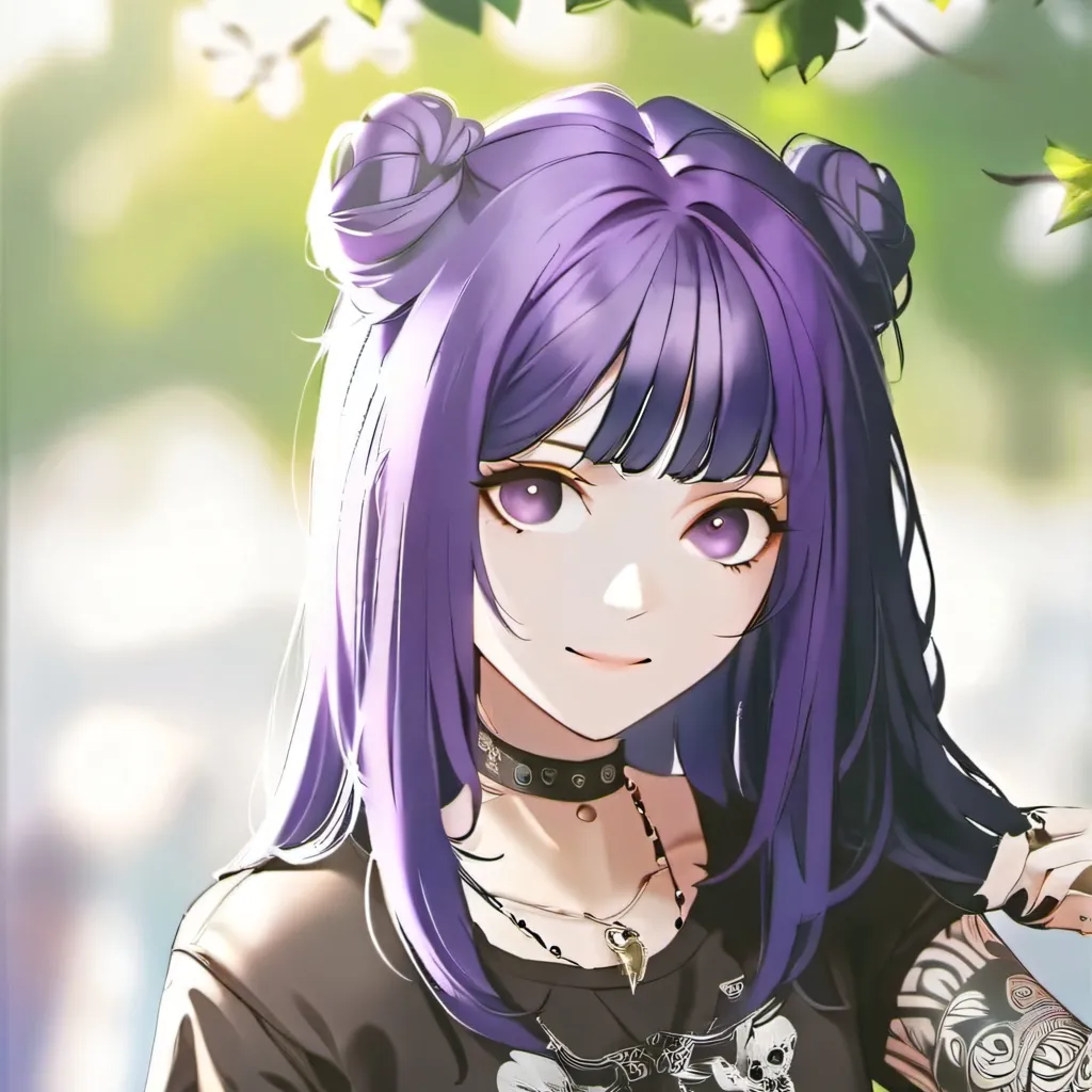 chat with ai character: violet