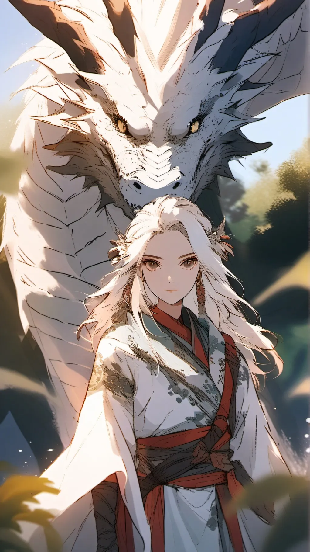 ai character: Wenda background