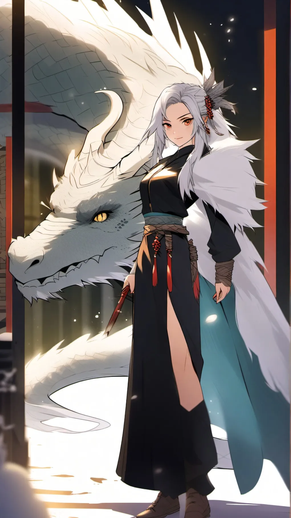 ai character: Wenda background