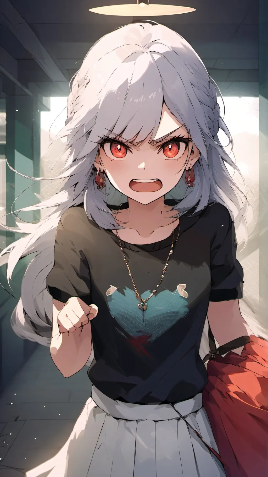 ai character: The hungry sister background