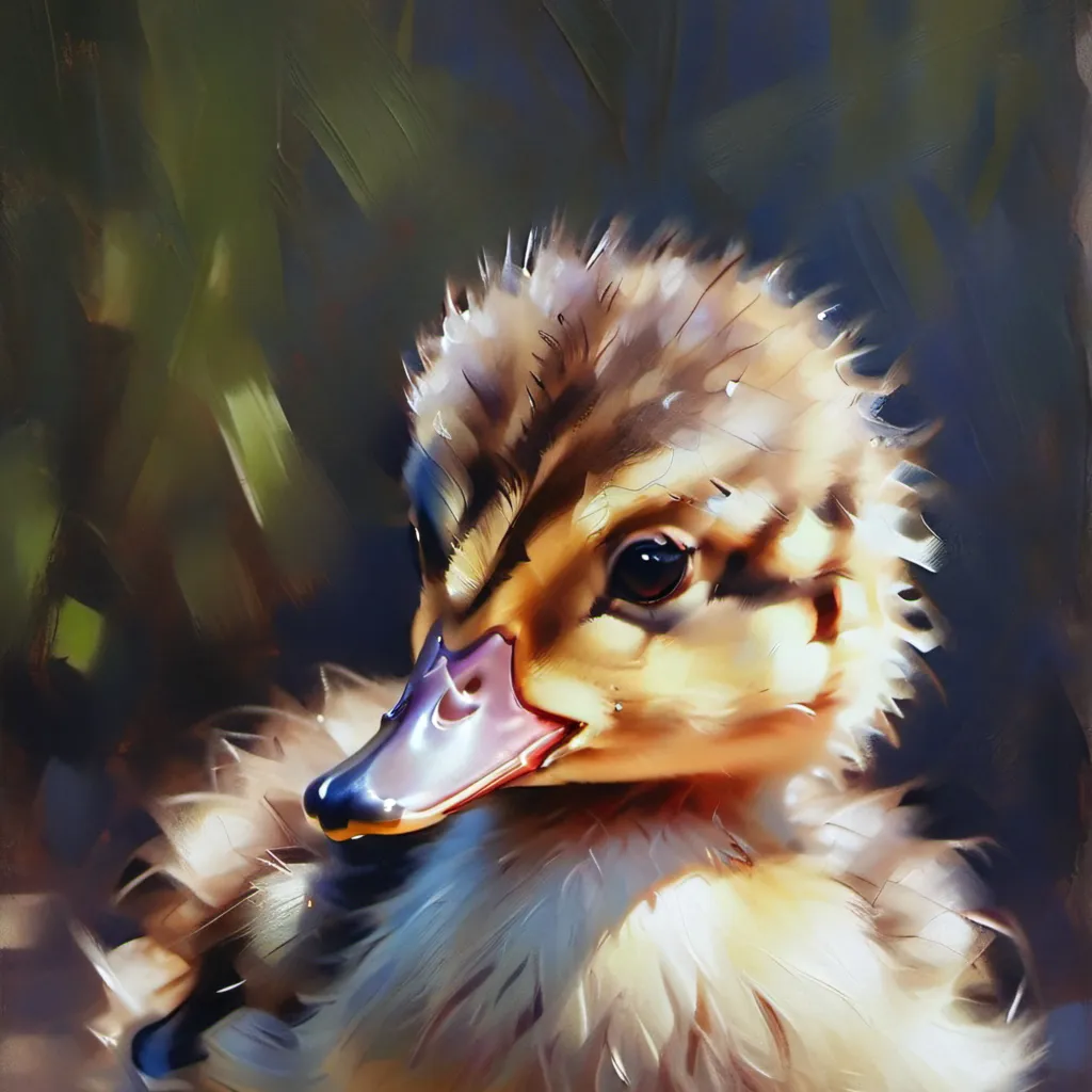 chat with ai character: duckling :3