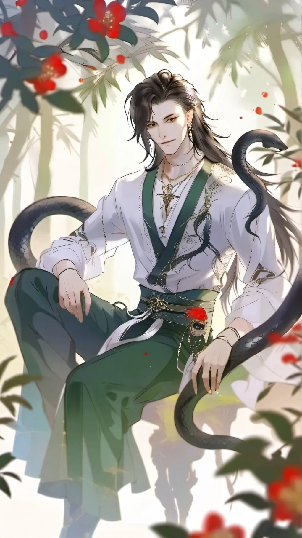 ai character: Markus Hikaru background