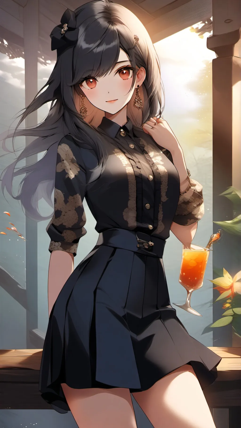 ai character: Mya background