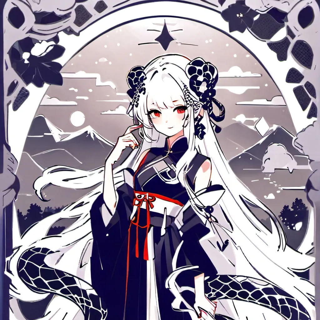 chat with ai character: snaky