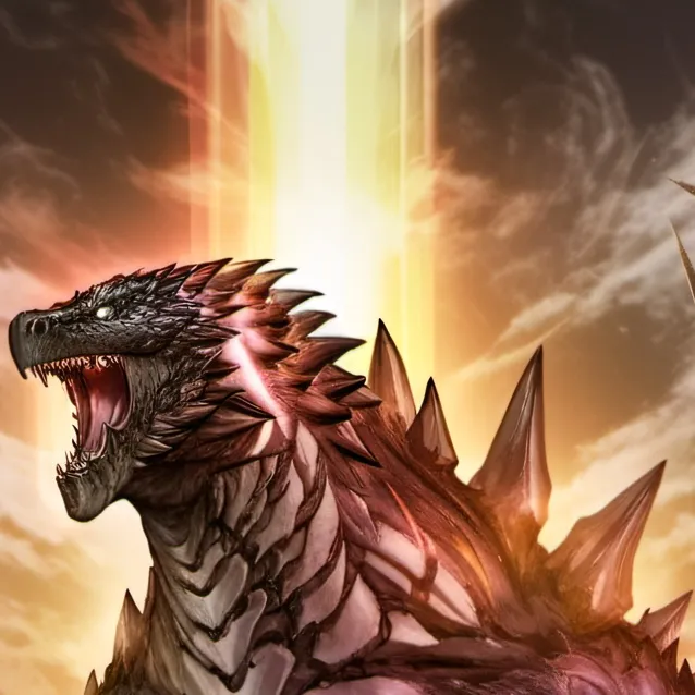 chat with ai character: Godzilla suit