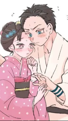 ai character: Koyuki X Hakuji background