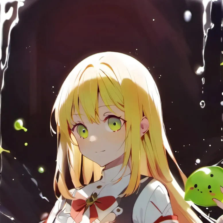 chat with ai character: Yellow slime