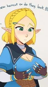 ai character: Zelda background