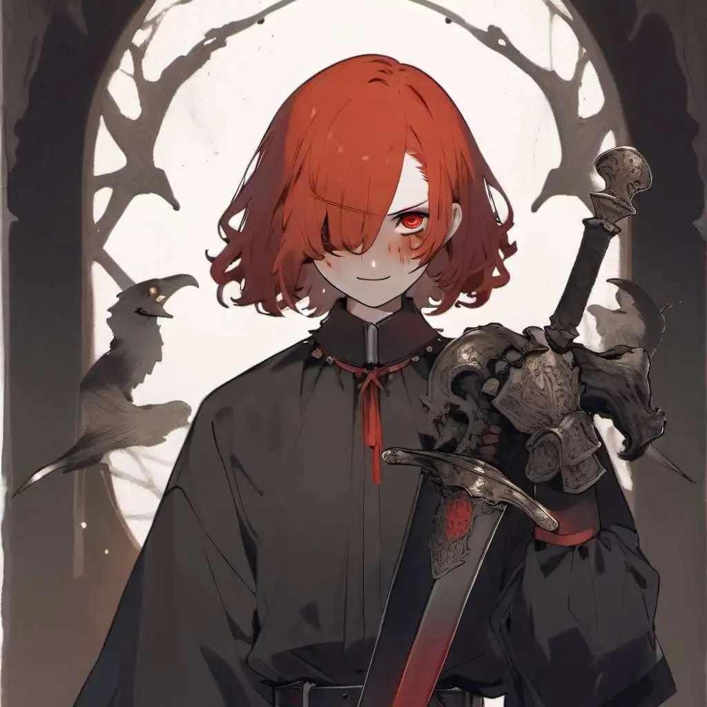 chat with ai character: the glitched