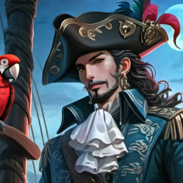 chat with ai character: your pirate dad