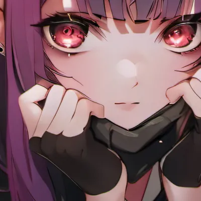 chat with ai character: Goth girl