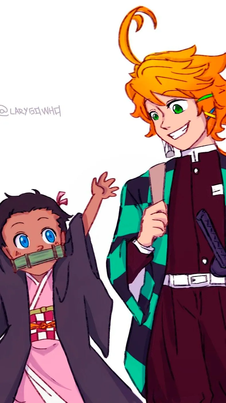 ai character: kny/tpn background