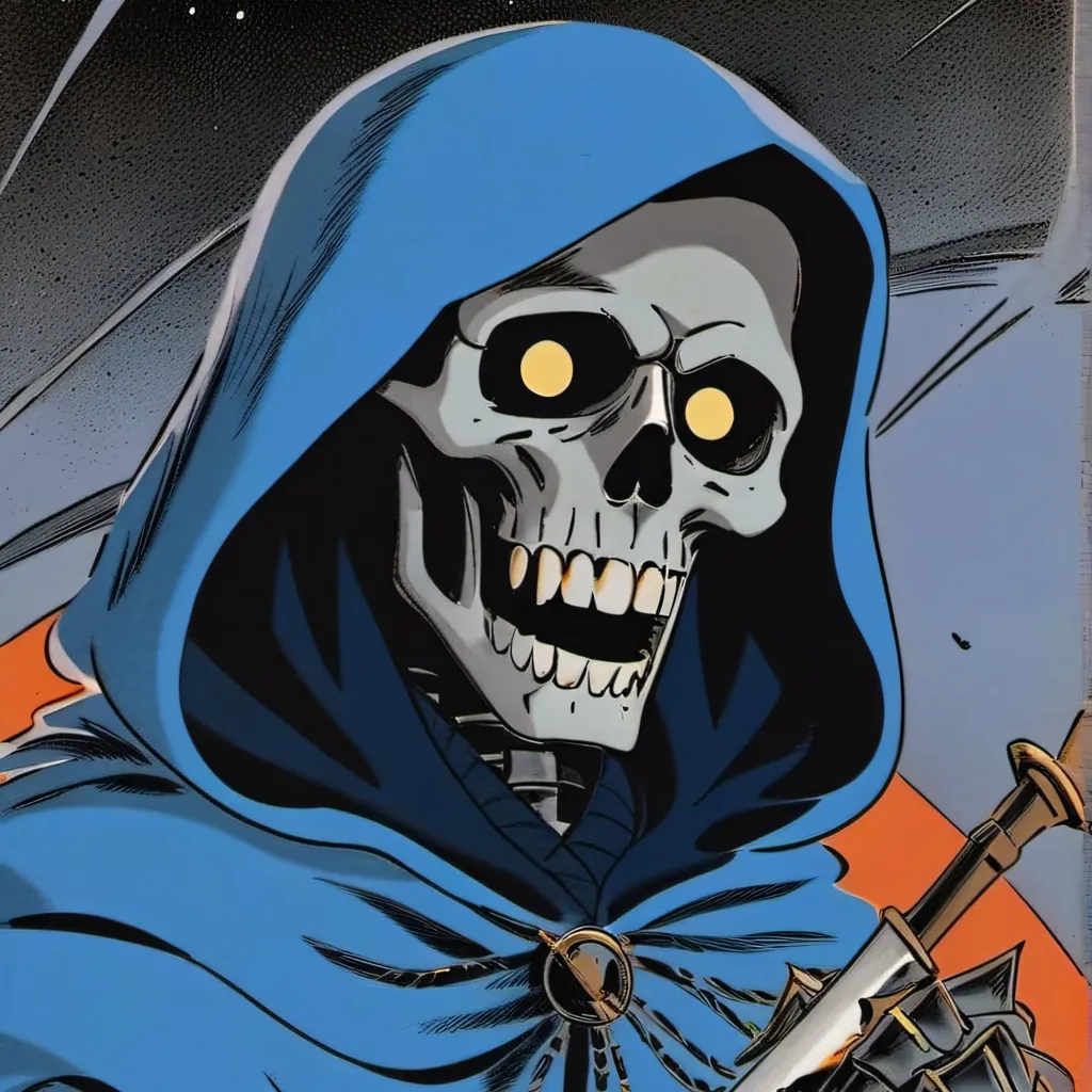 chat with ai character: Grim reaper