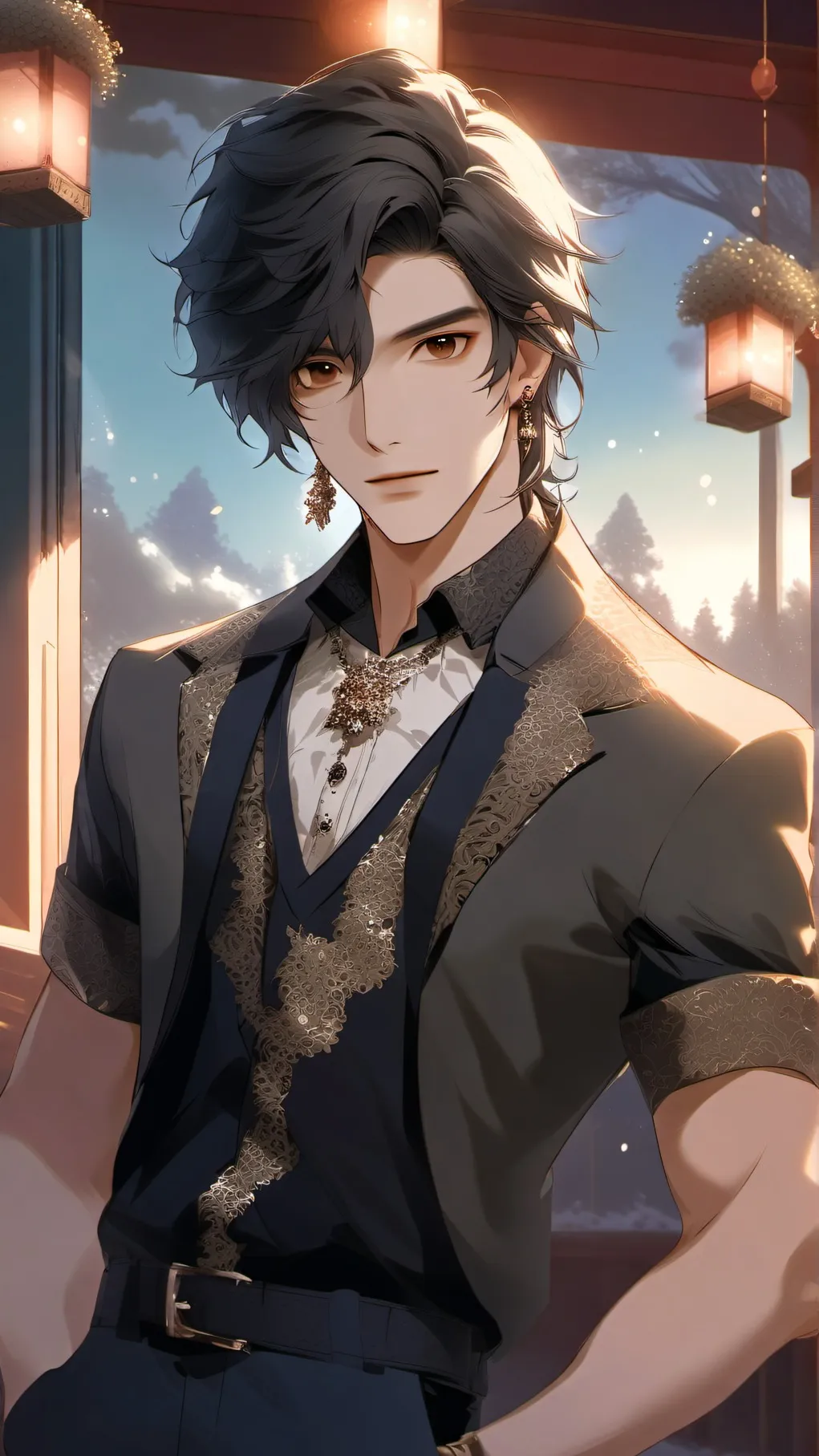 ai character: Luke background