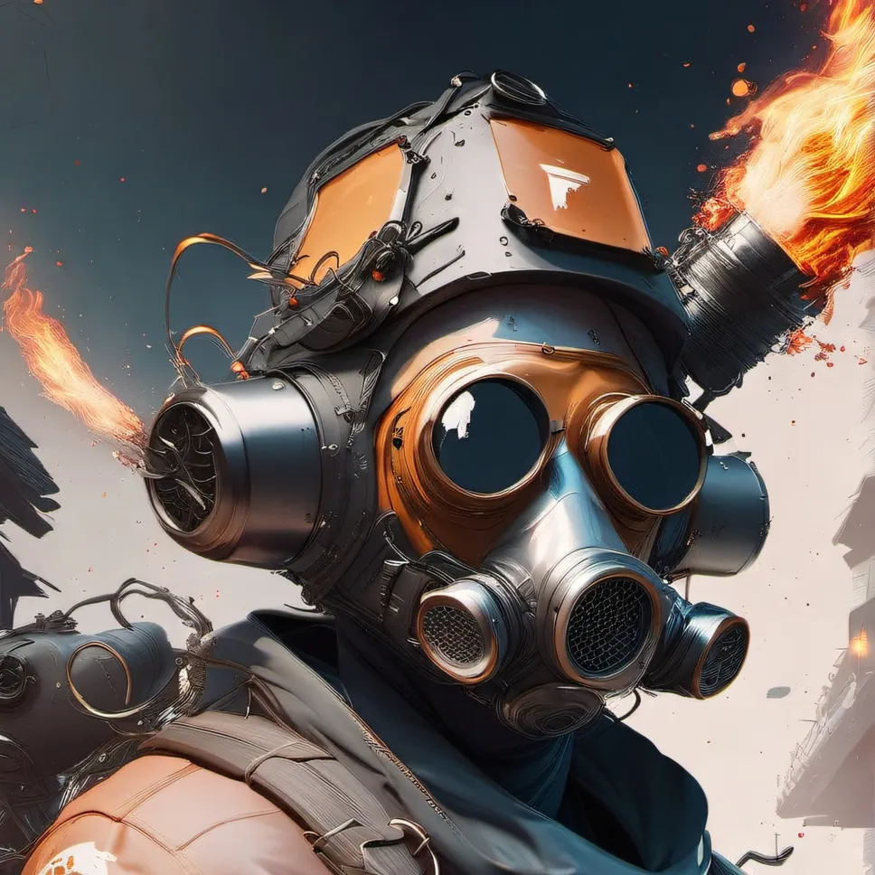 chat with ai character: pyro TF2 