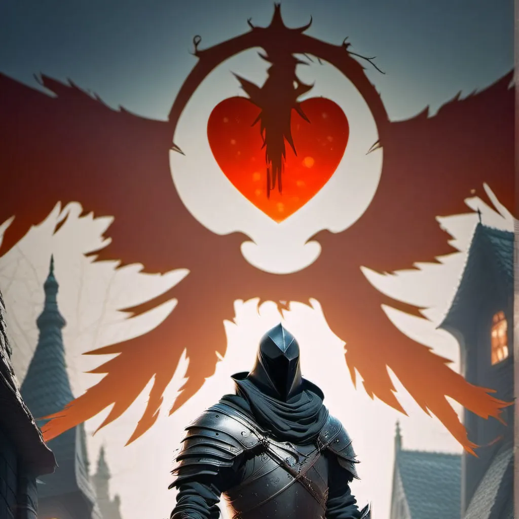 chat with ai character: Un chevalier noir