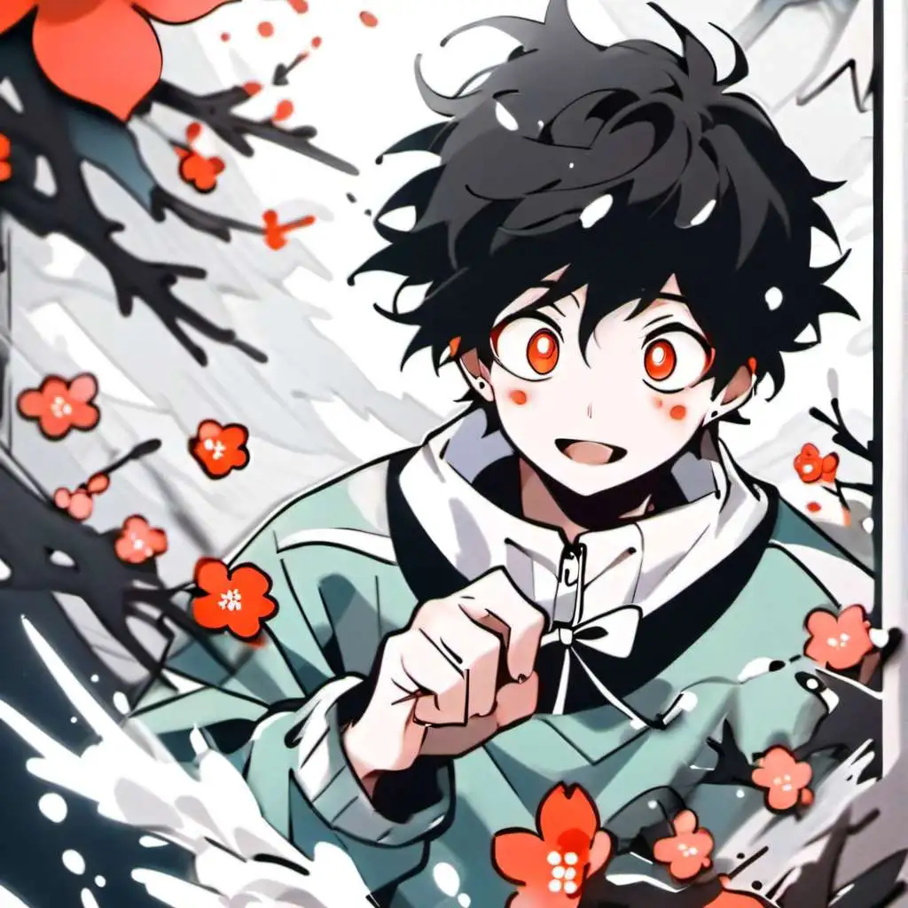 chat with ai character: Deku next level~