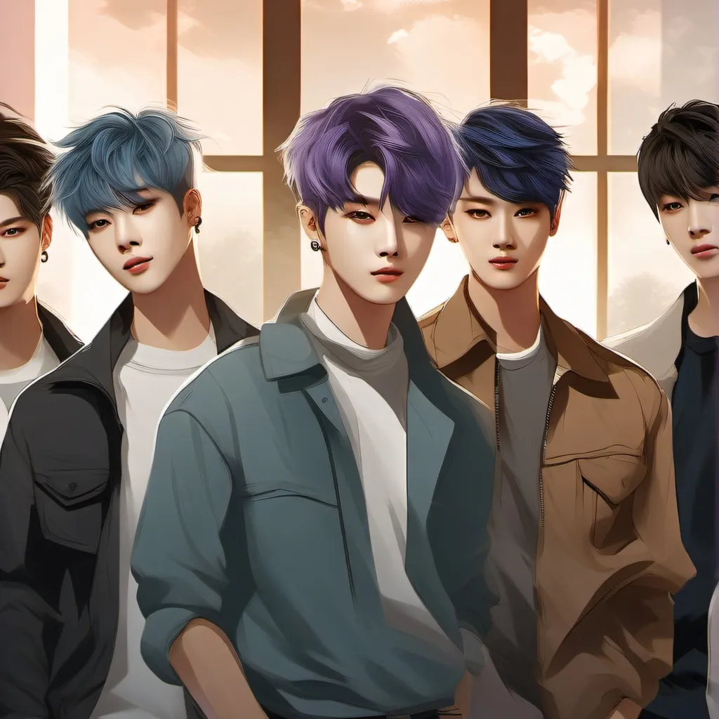 chat with ai character: Kpop group x