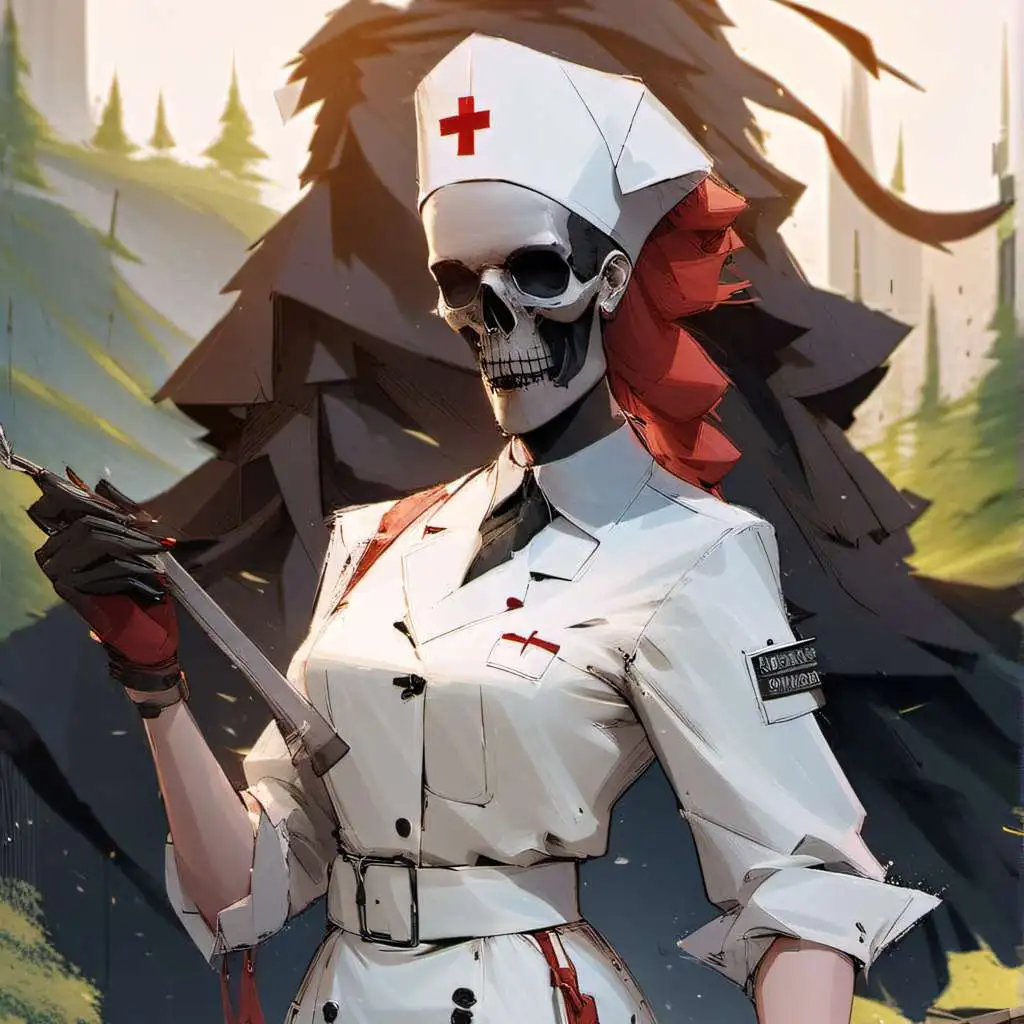 chat with ai character: Reaper Nurse