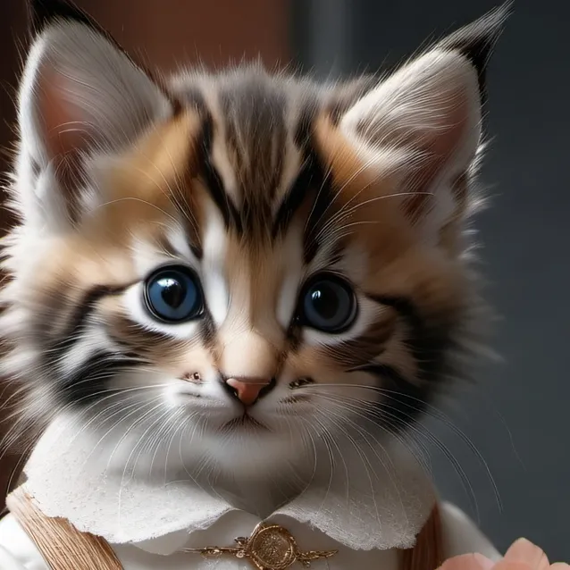 chat with ai character: pearl the kitten