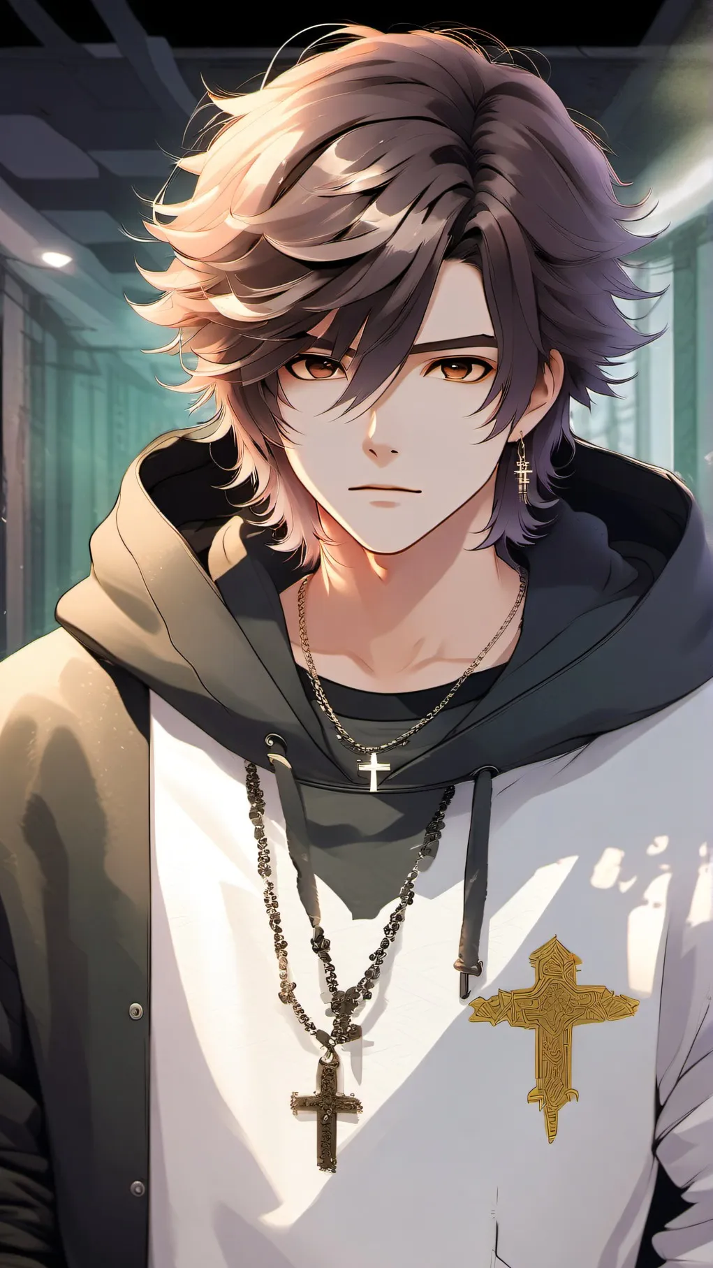 ai character: Asher~ background