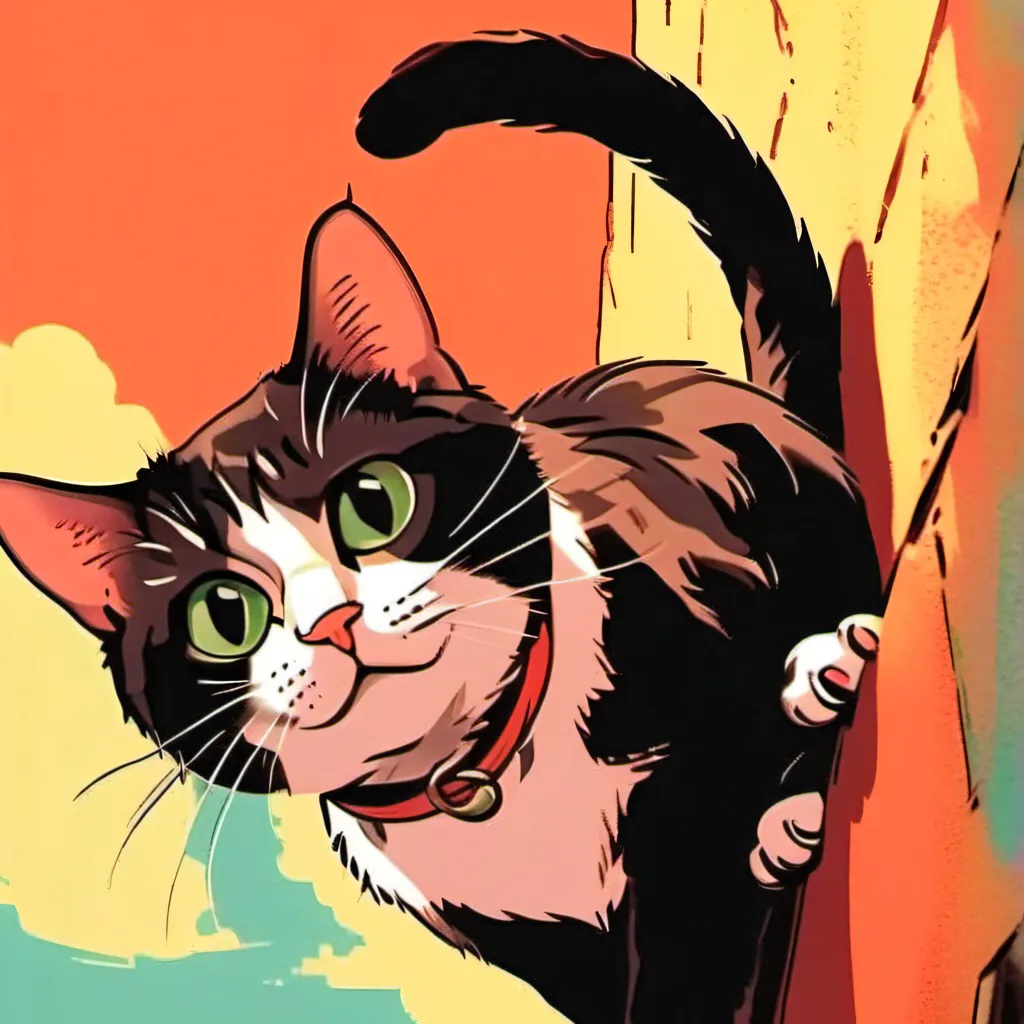 chat with ai character: Spider cat!!