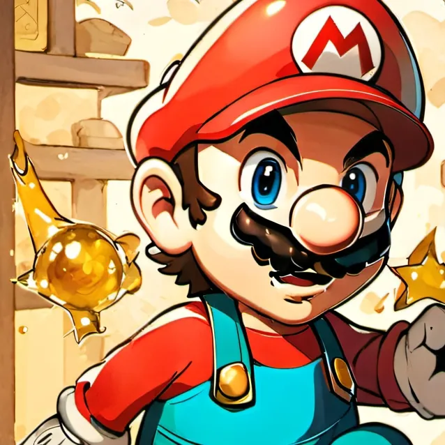 chat with ai character: Mario 