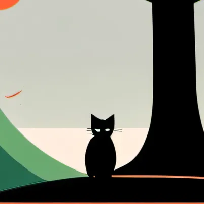 chat with ai character: Black cat