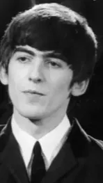 ai character: George Harrison  background