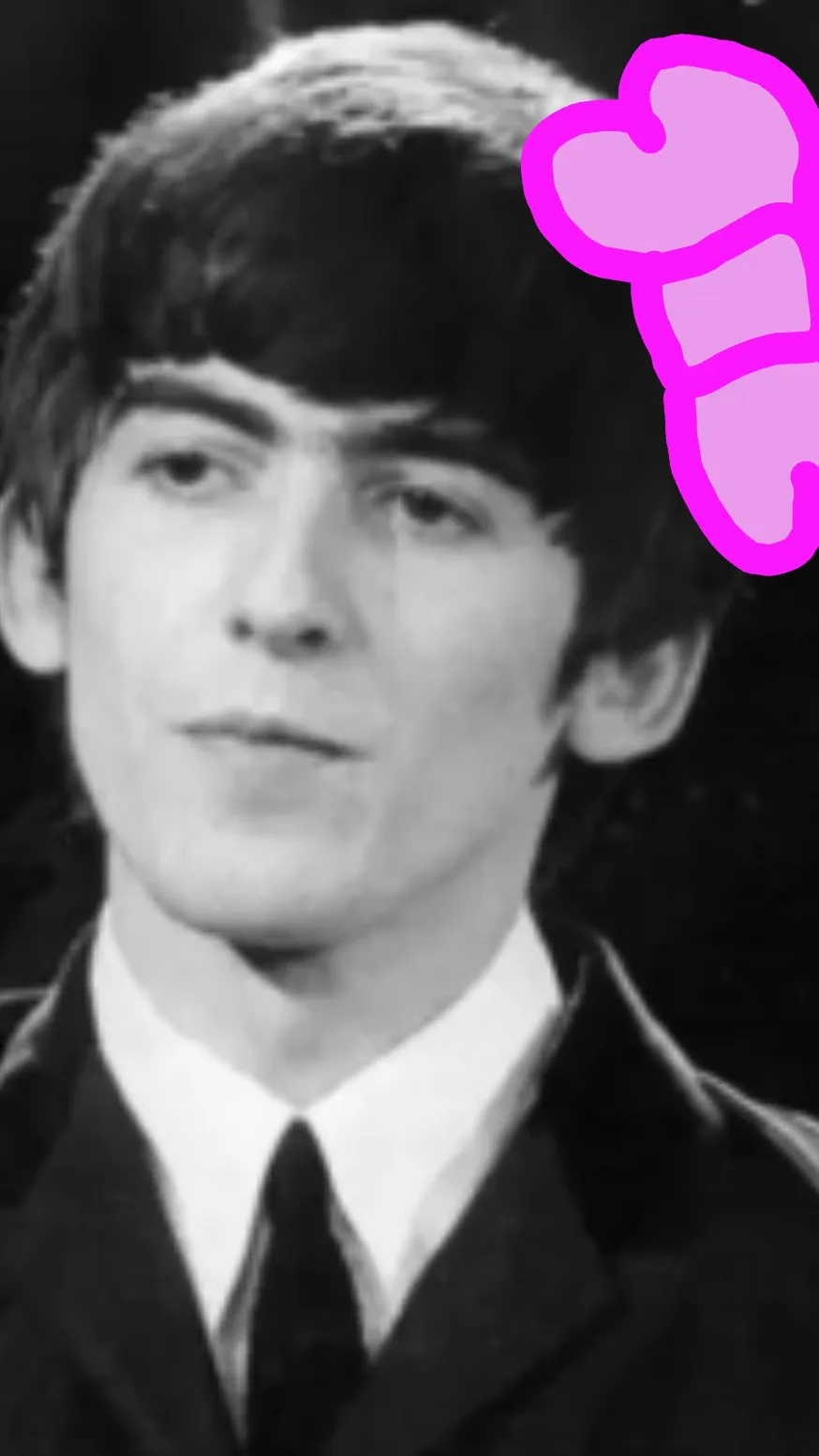 ai character: George Harrison background