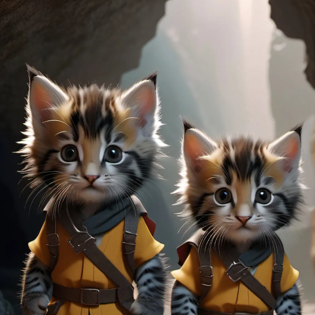 chat with ai character: The lost kittens 