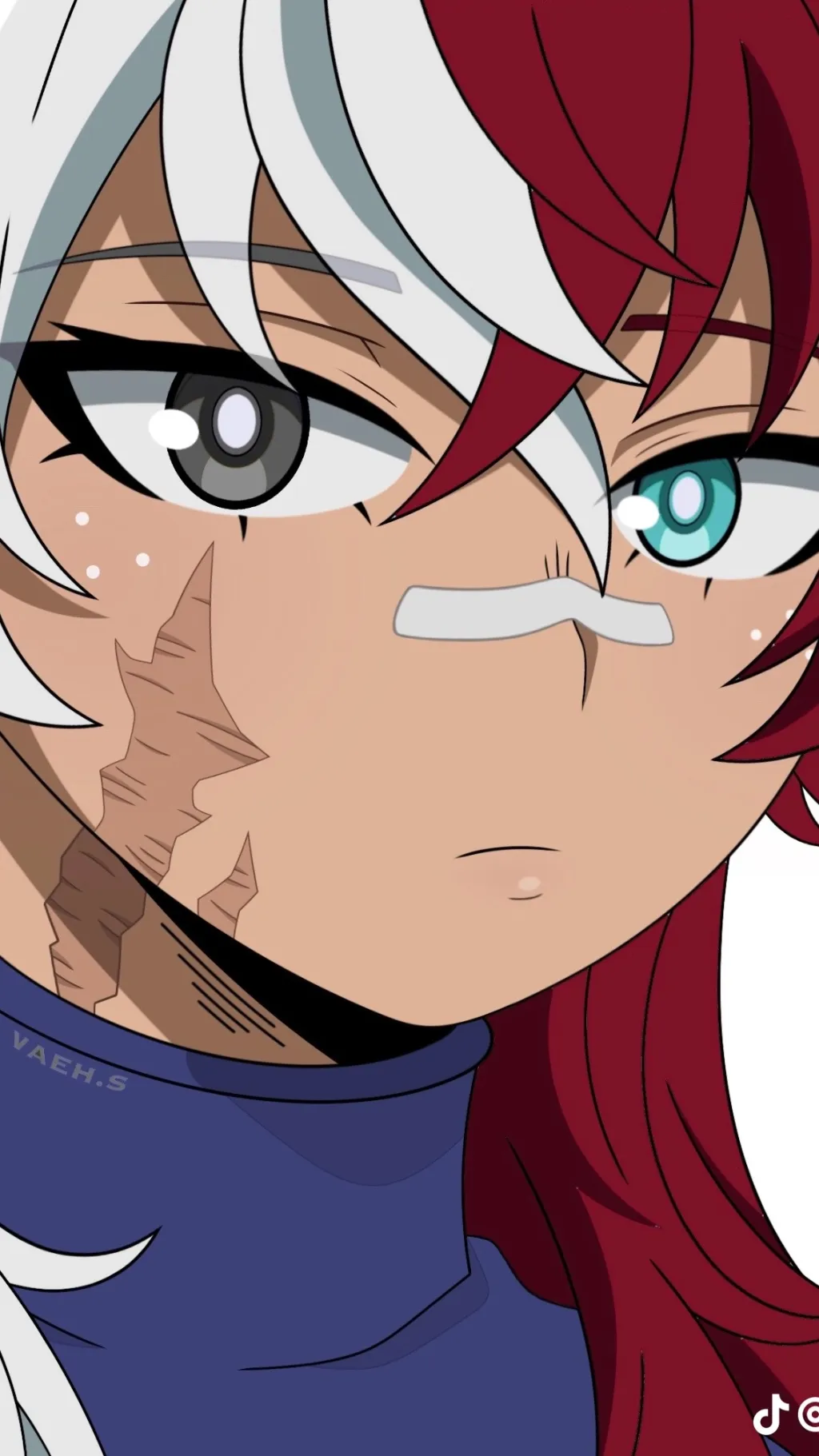 ai character: MHA going to a 🎢 background