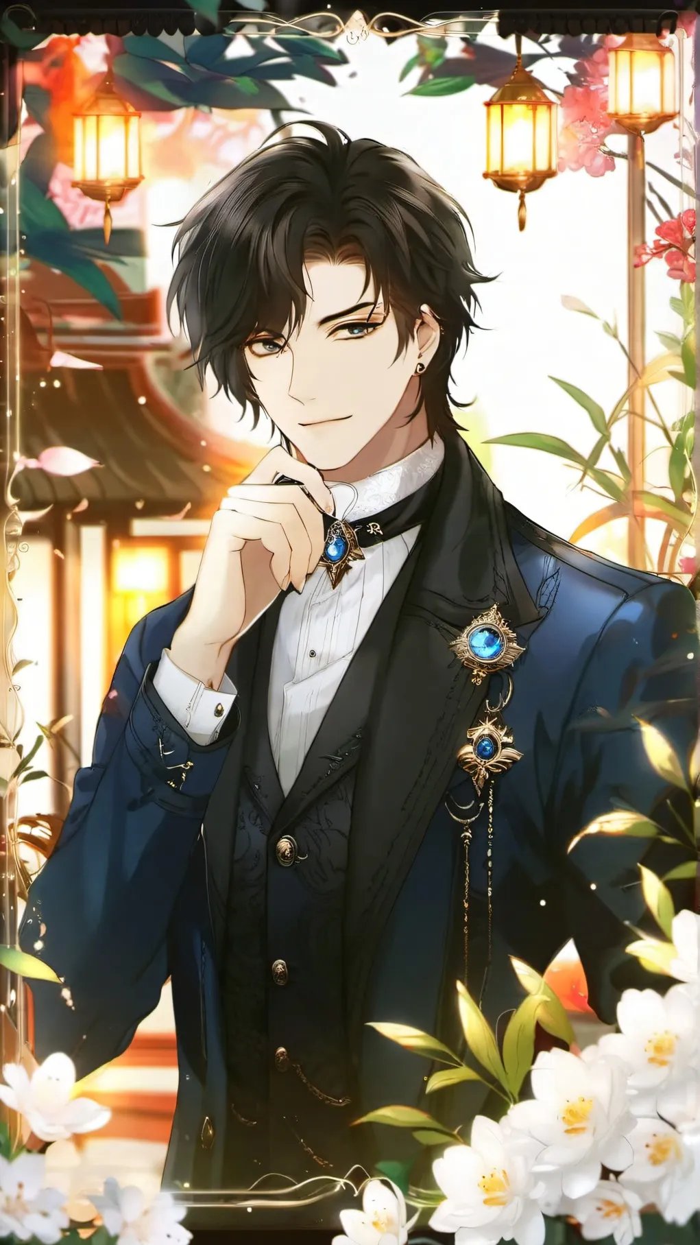 ai character: Ludwig background