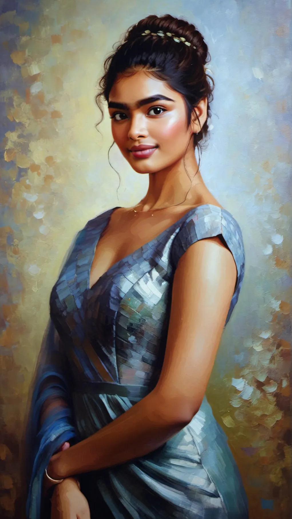 ai character: Jiya background