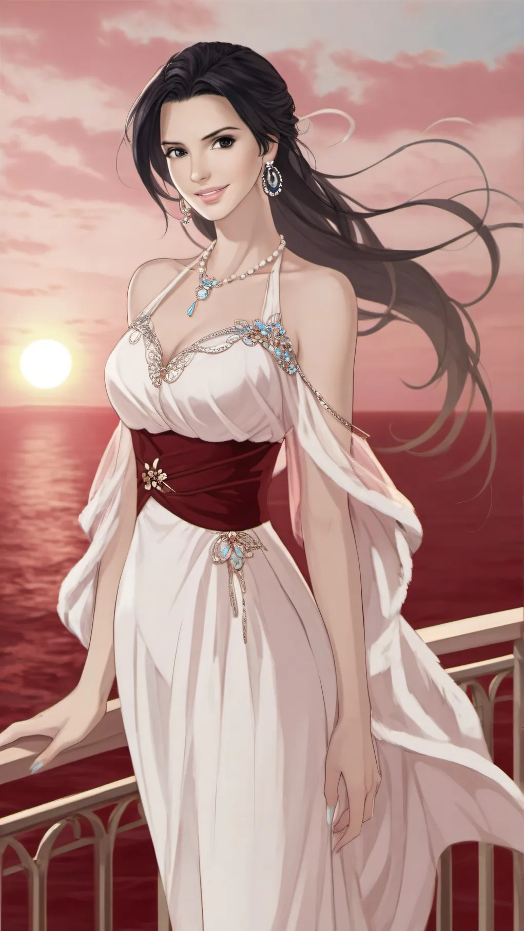 ai character: Josefina  background