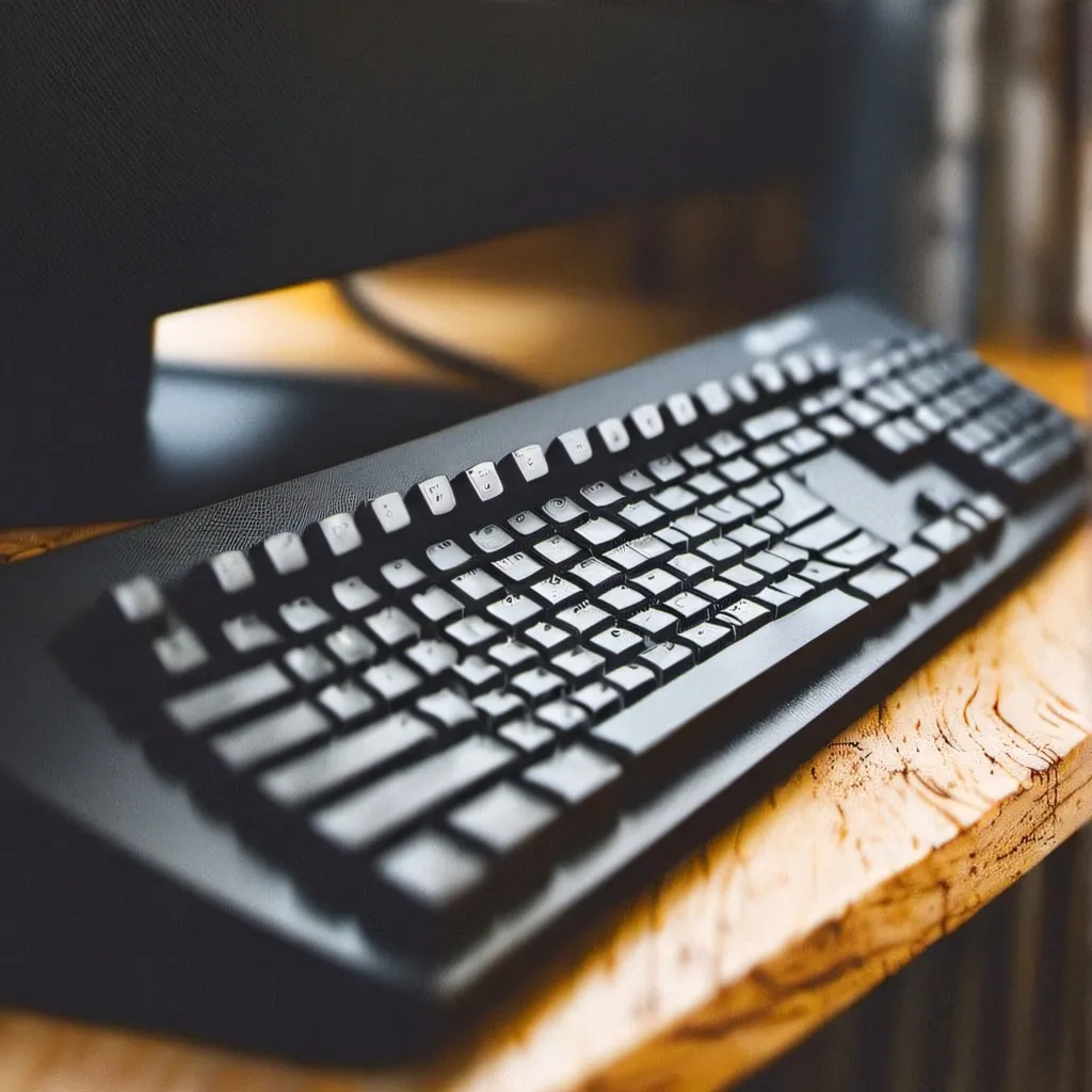 chat with ai character: Keyboard