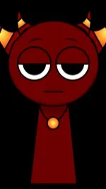 ai character: Maroon background