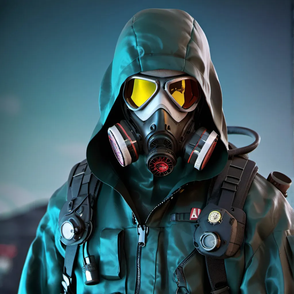 chat with ai character: Hazmat guy